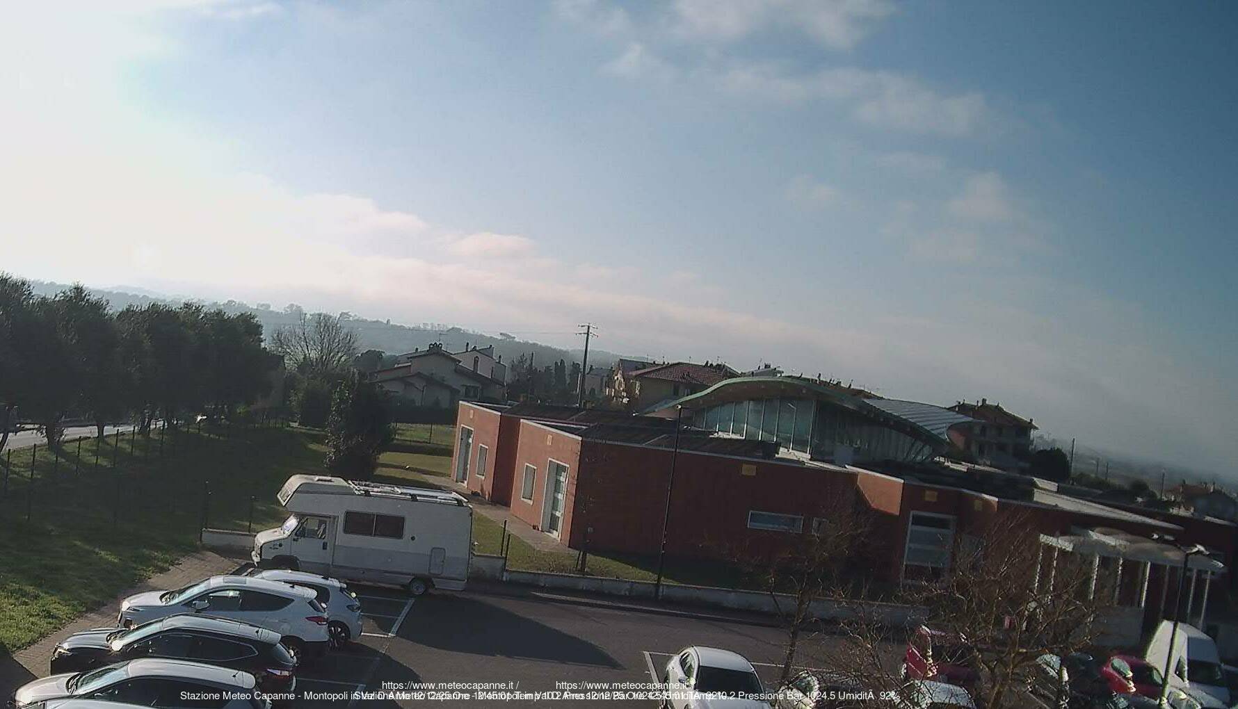 immagine della webcam nei dintorni di Montecatini Terme: webcam Montopoli in Val d'Arno