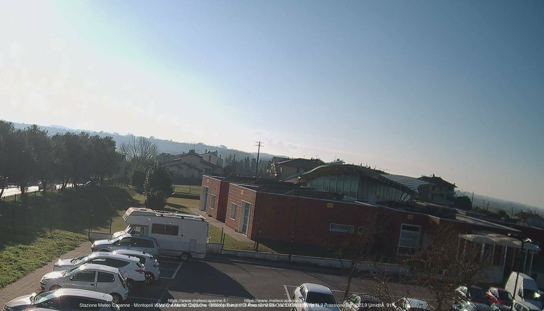 immagine della webcam nei dintorni di Montecatini Terme: webcam Montopoli in Val d'Arno