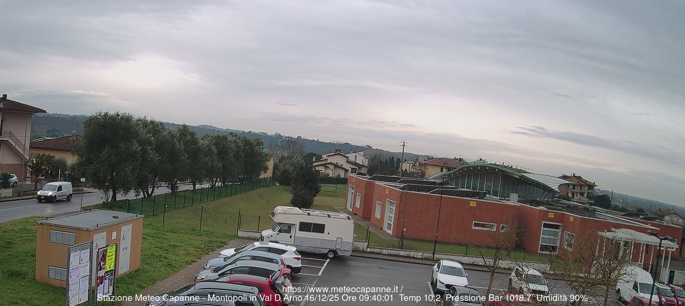 immagine della webcam nei dintorni di Collodi: webcam Montopoli in Val d'Arno