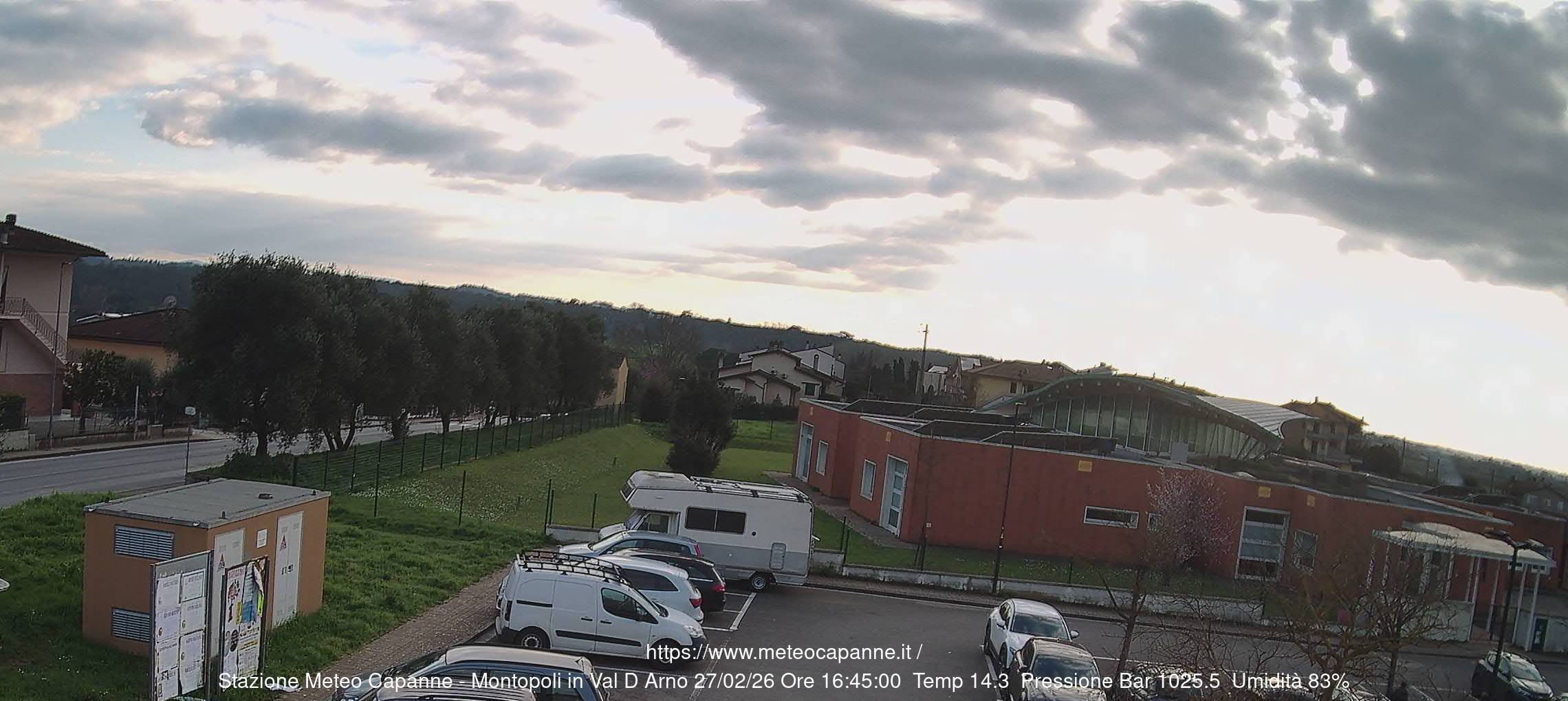 immagine della webcam nei dintorni di Montecatini Terme: webcam Montopoli in Val d'Arno