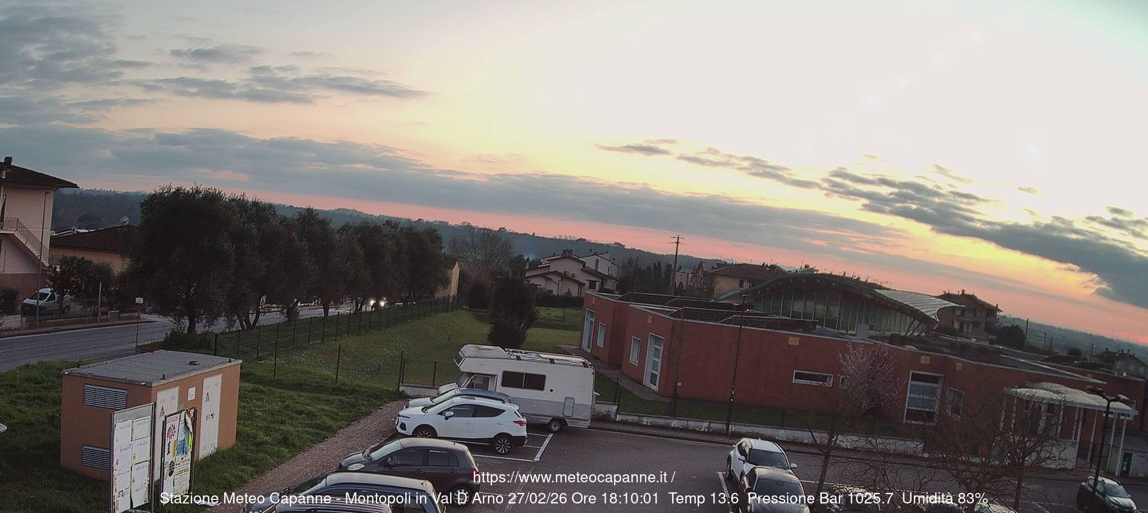 immagine della webcam nei dintorni di Buggiano: webcam Montopoli in Val d'Arno