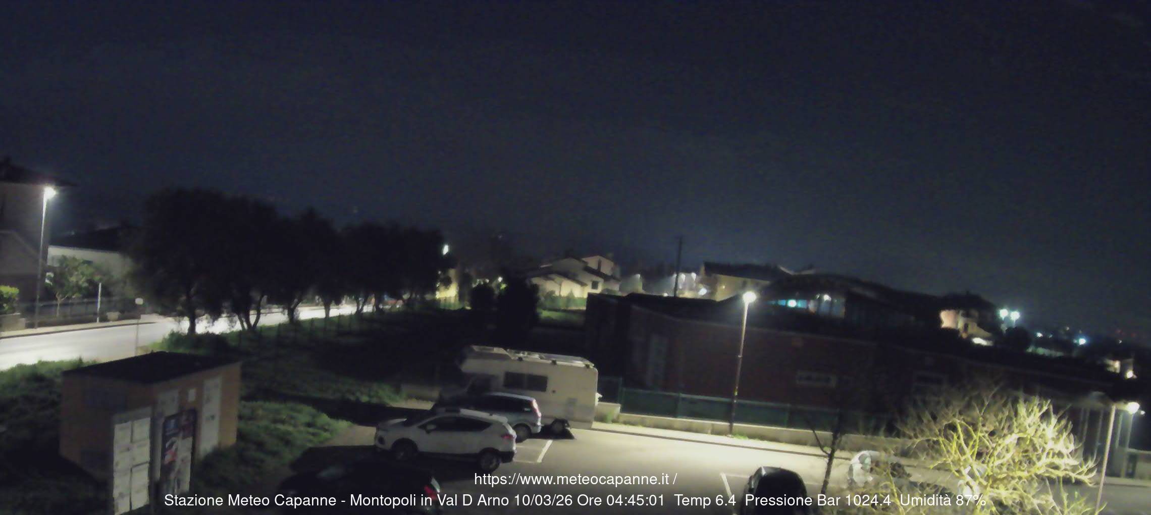immagine della webcam nei dintorni di Rosignano Marittimo: webcam Montopoli in Val d'Arno