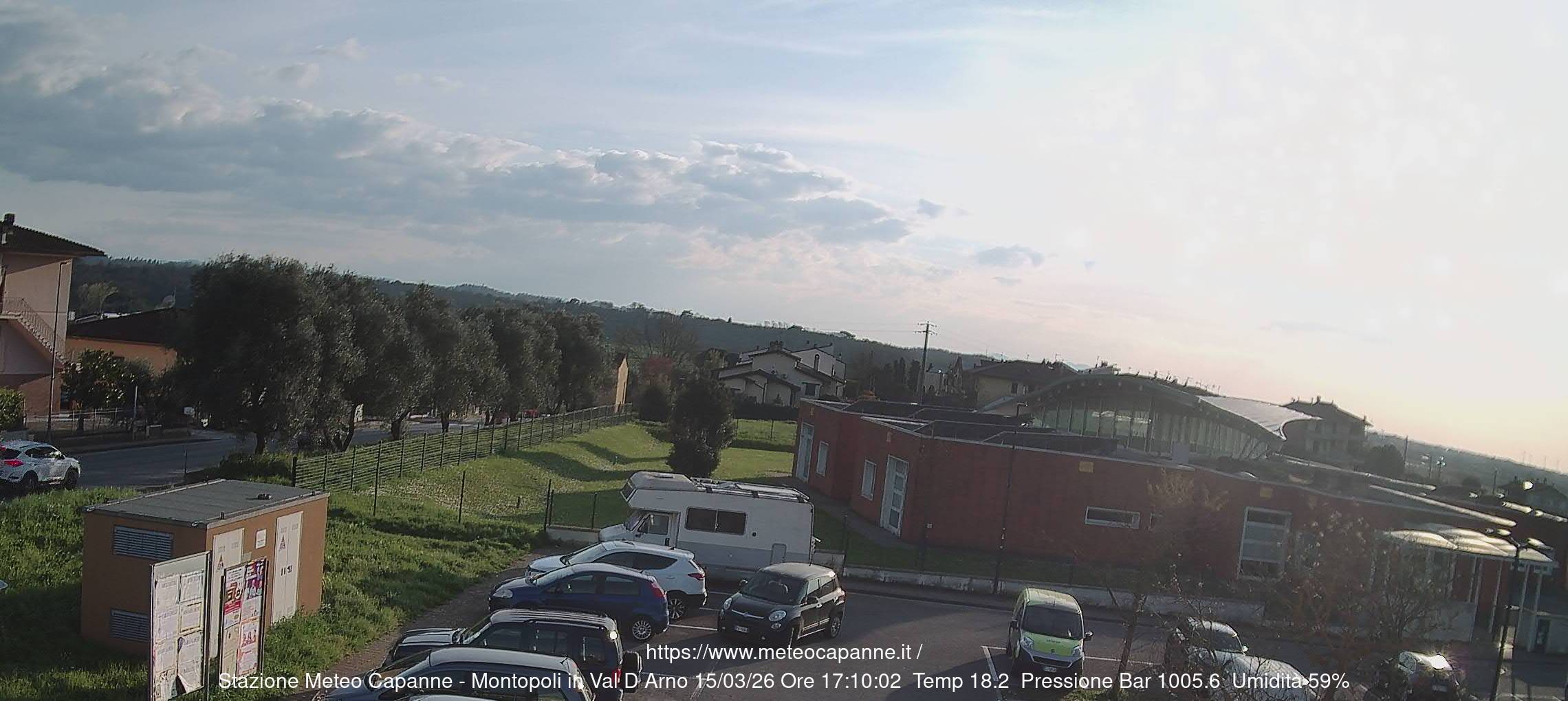 immagine della webcam nei dintorni di Cascina: webcam Montopoli in Val d'Arno