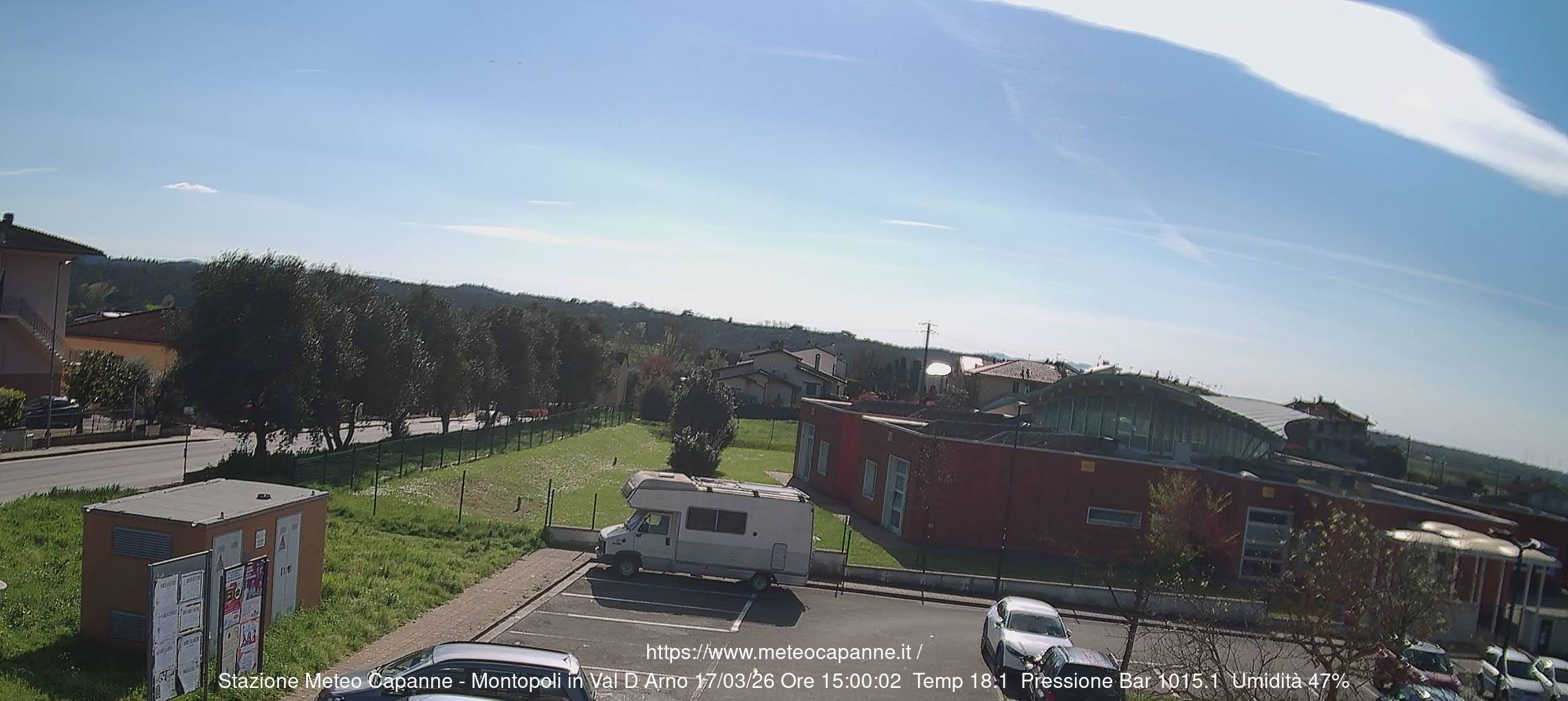 immagine della webcam nei dintorni di Volterra: webcam Montopoli in Val d'Arno