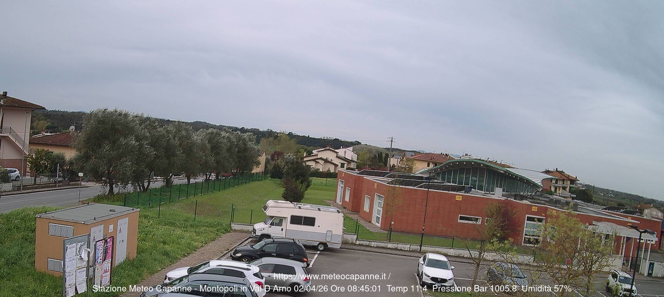 immagine della webcam nei dintorni di Ponsacco: webcam Montopoli in Val d'Arno