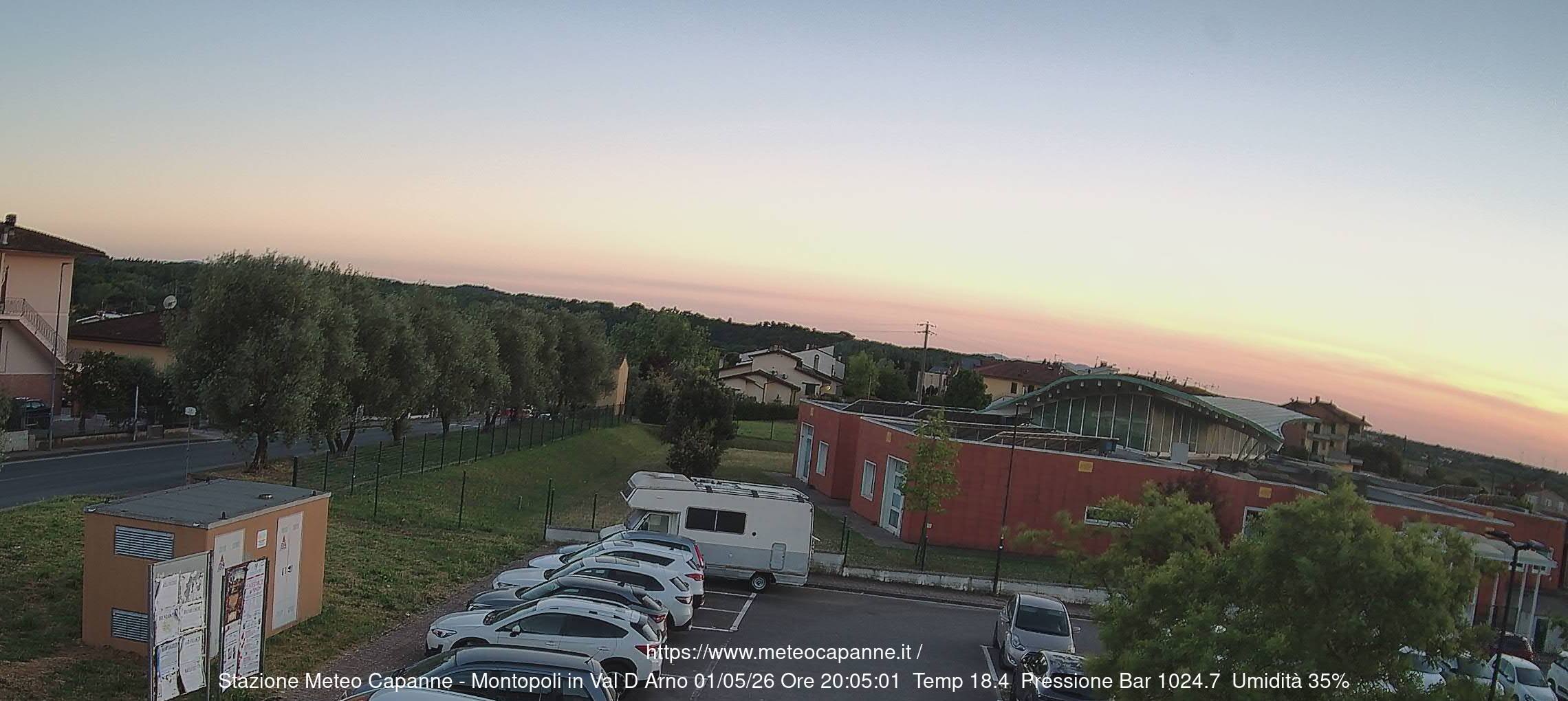 immagine della webcam nei dintorni di Cascina: webcam Montopoli in Val d'Arno