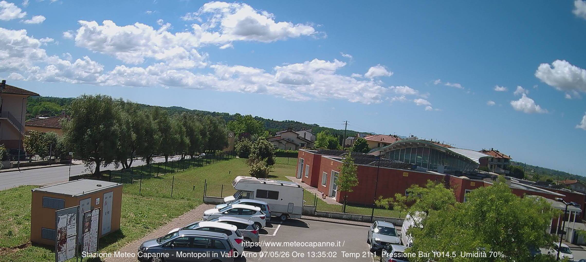 immagine della webcam nei dintorni di Lari: webcam Montopoli in Val d'Arno