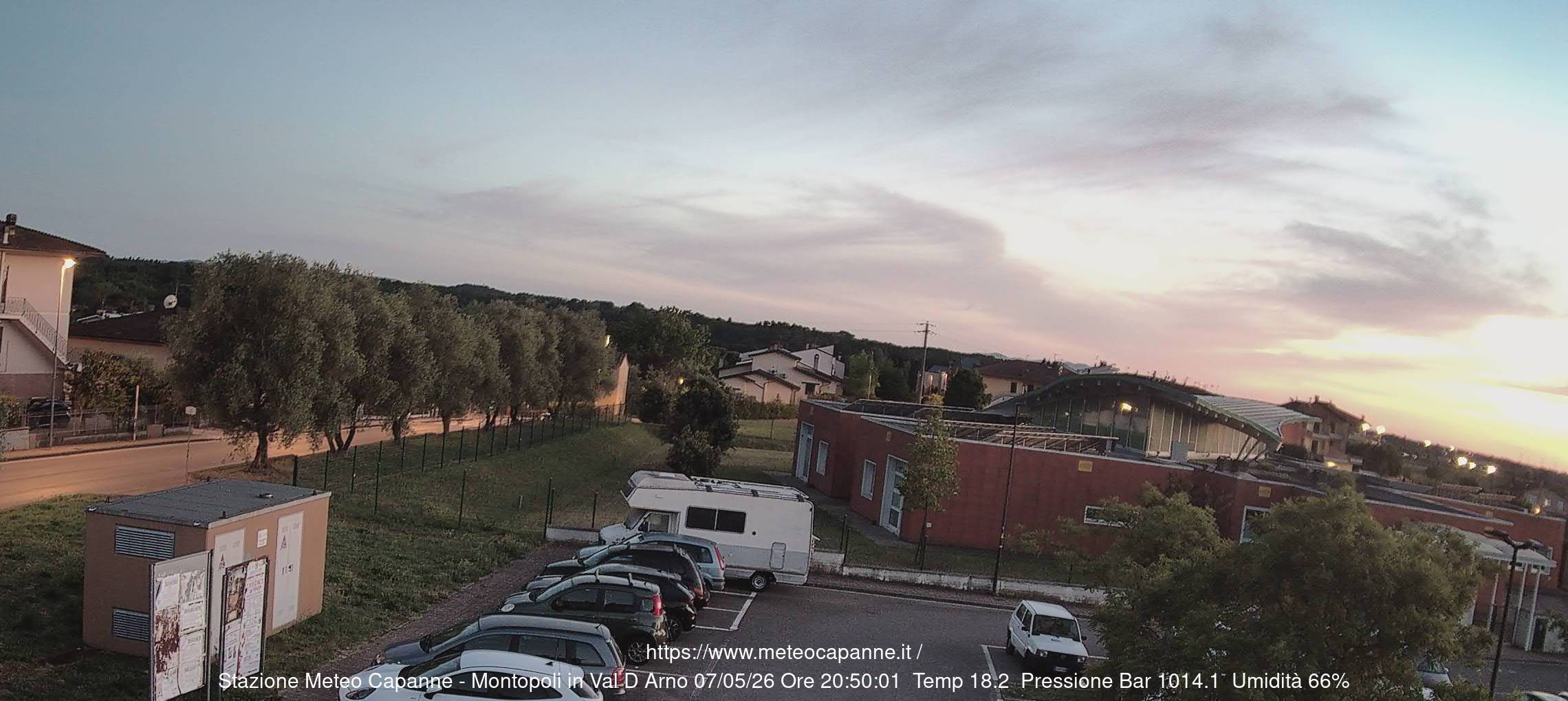 immagine della webcam nei dintorni di Monsummano Terme: webcam Montopoli in Val d'Arno