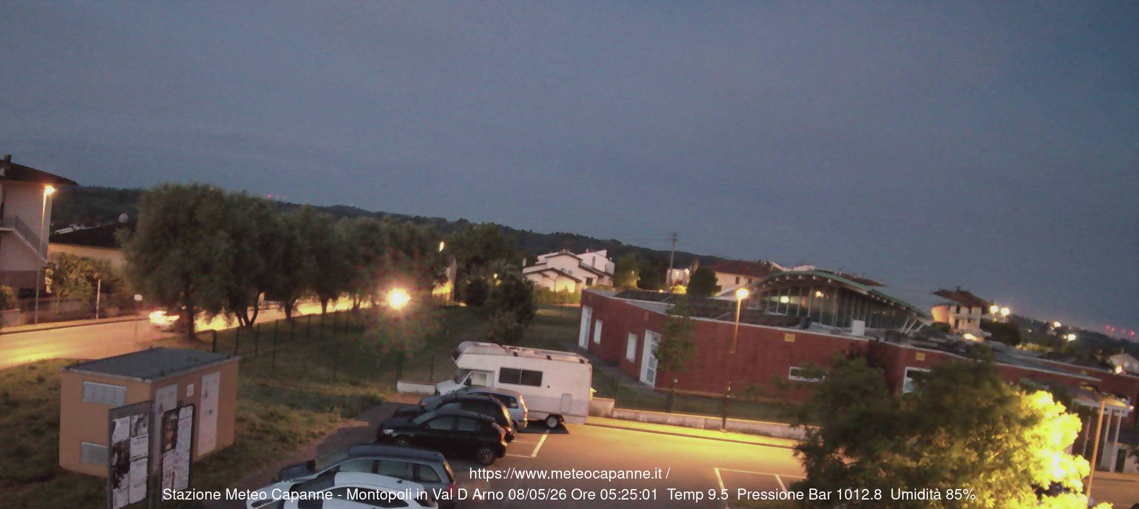 immagine della webcam nei dintorni di Certaldo: webcam Montopoli in Val d'Arno